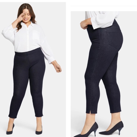 Lot of 2 NYDJ Skinny Ankle Pull-On Jeans In Plus Size 18W Lot Of 2 - Picture 2 of 15